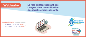 Webinaires : RU et la certification en établissement de santé 2024
